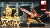 Bilbo vs Smaug in Erebor | LOTR Dioama