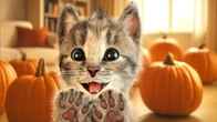Cute Little Kitten Adventure - Educational Games Play Fun with Cute Cat Pet Care Learning #1322