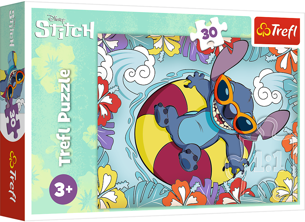Пазл Trefl Lilo and Stitch У відпустці 30 елементів