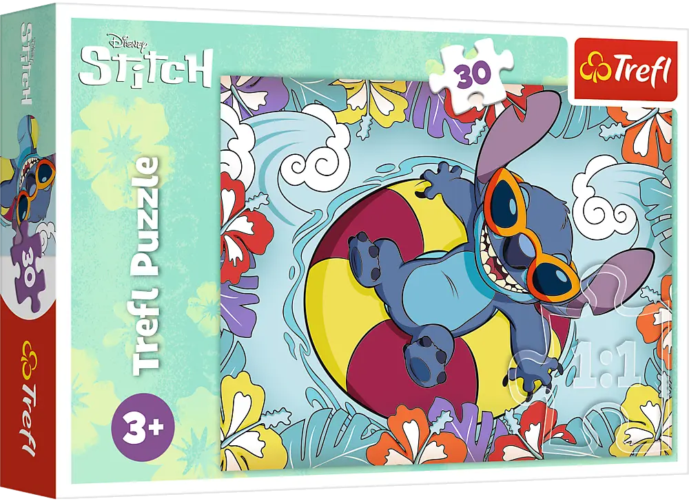 Пазл Trefl Lilo and Stitch У відпустці 30 елементів