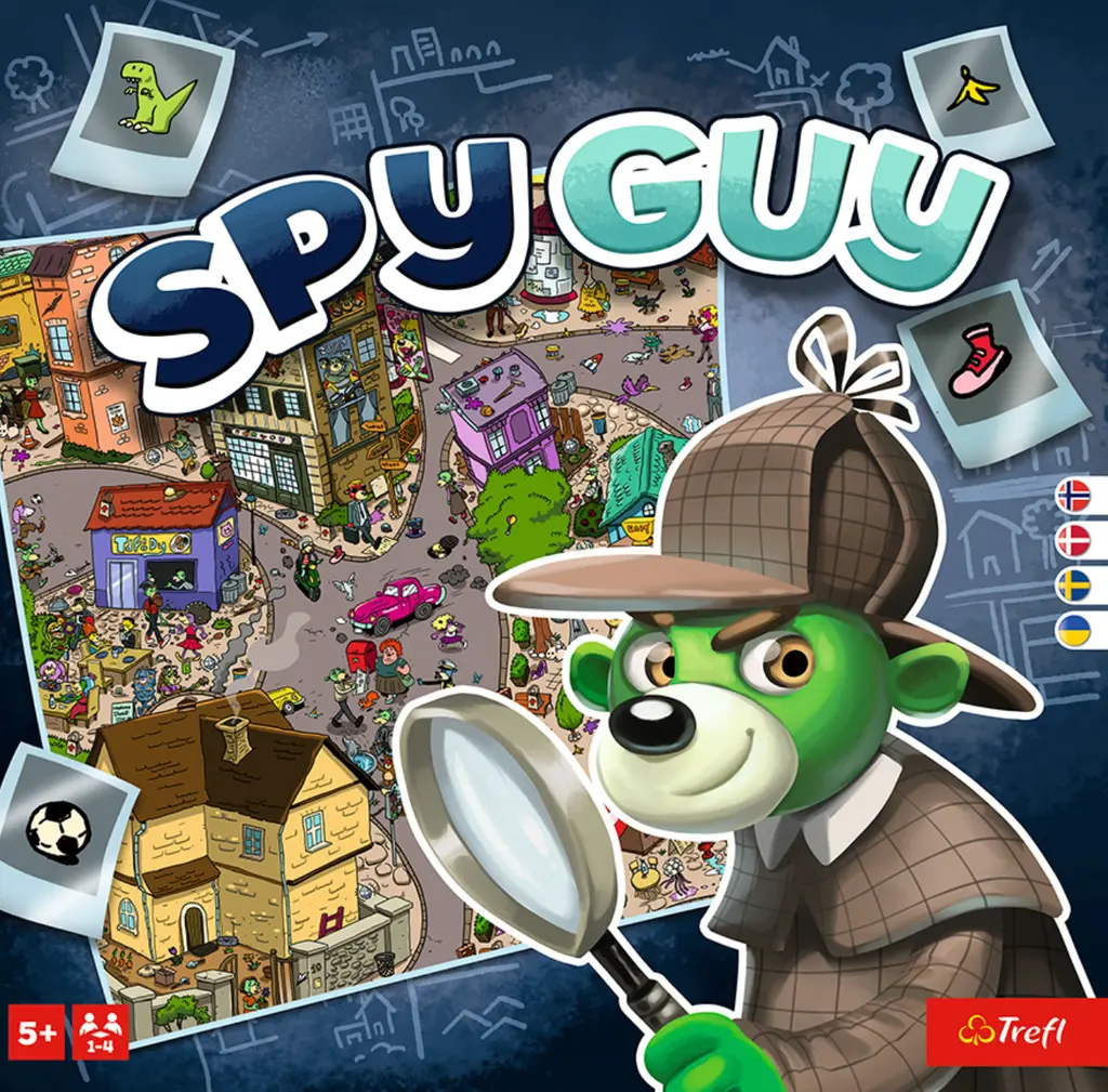 Обкладника "Настільна гра Trefl Spy Guy" Обкладинка "Настільна гра Trefl Spy Guy"