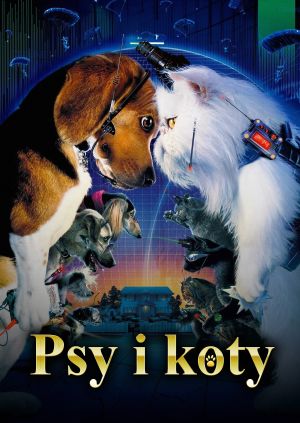 Psy i koty — plakat