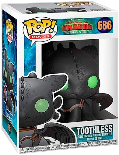 Обкладинка "Фiгурка Funko Pop How to train your dragon Беззубик"