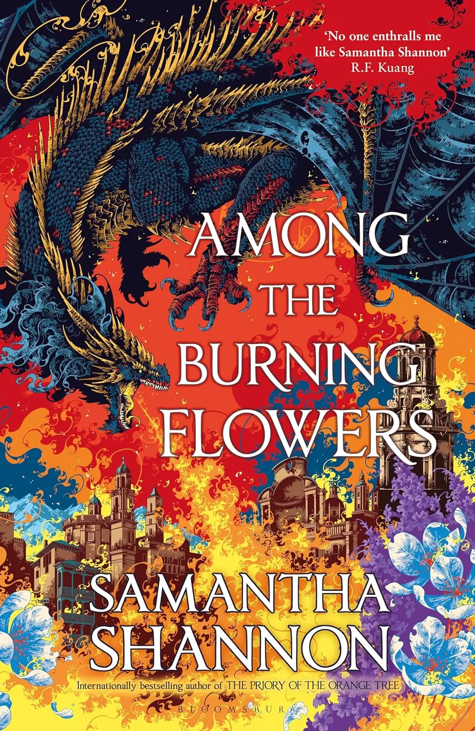 Обкладинка "Among the Burning Flowers"