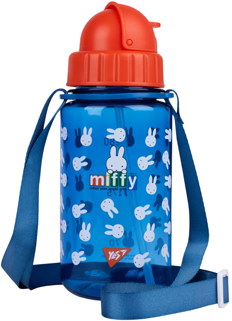 Обкладинка "Пляшка для води Yes Miffy blue 360 мл"
