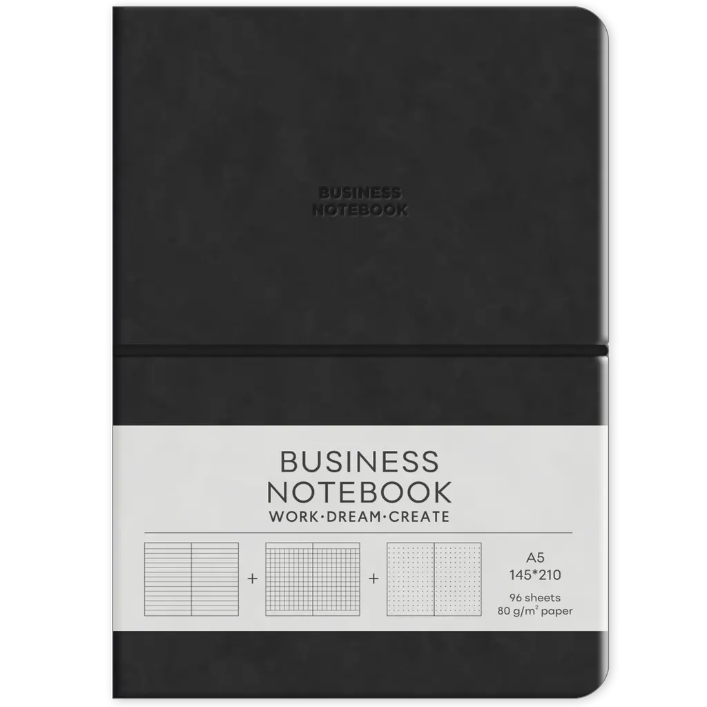 Обкладинка "Зошит «Business» у лінію"