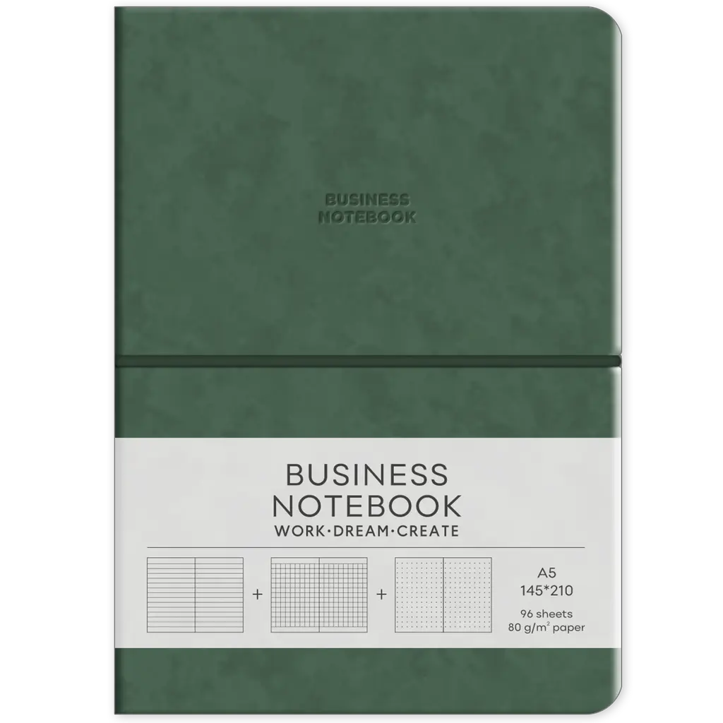 Обкладинка "Зошит «Business» у клітинку"