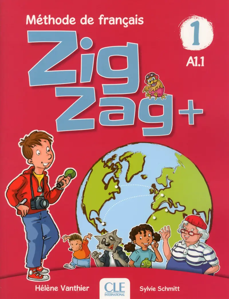 ZigZag+ 1 Livre de leleve + CD audio