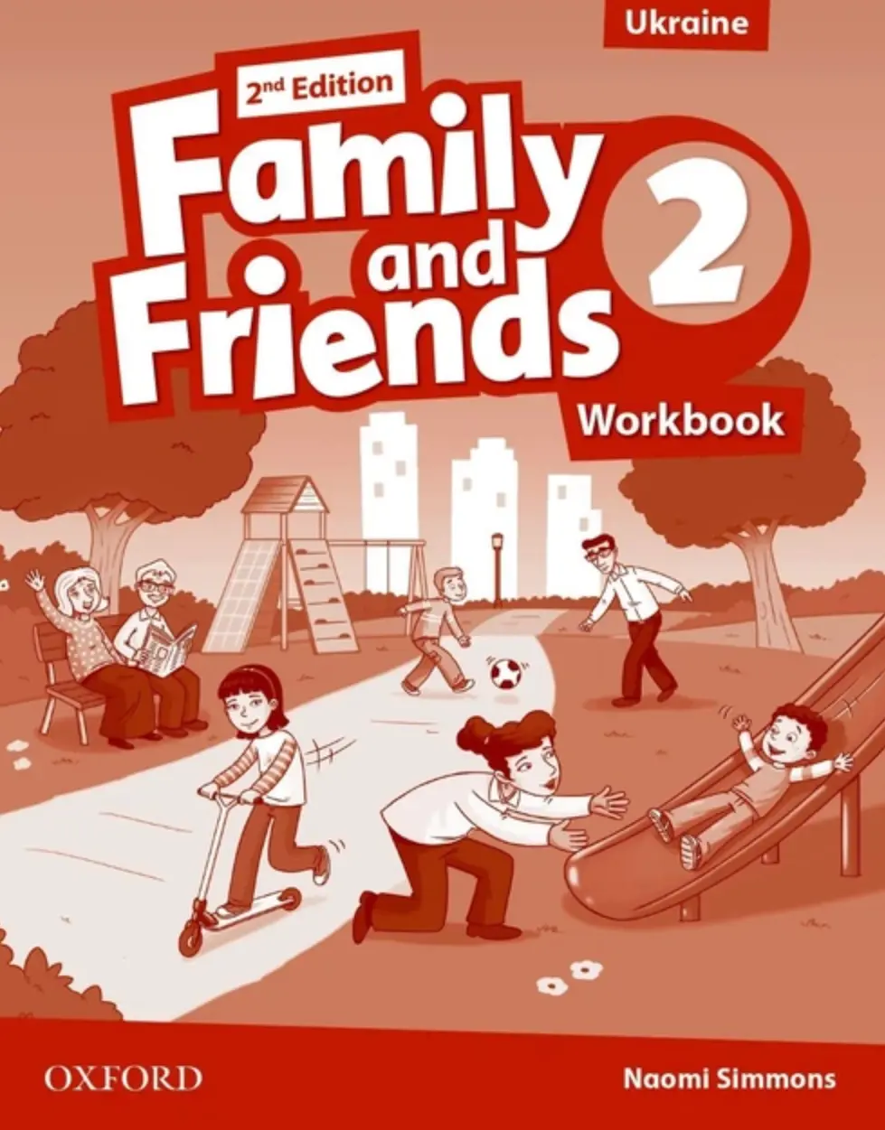 Обкладинка "Family & Friends 2E: 2 Workbook for Ukraine"