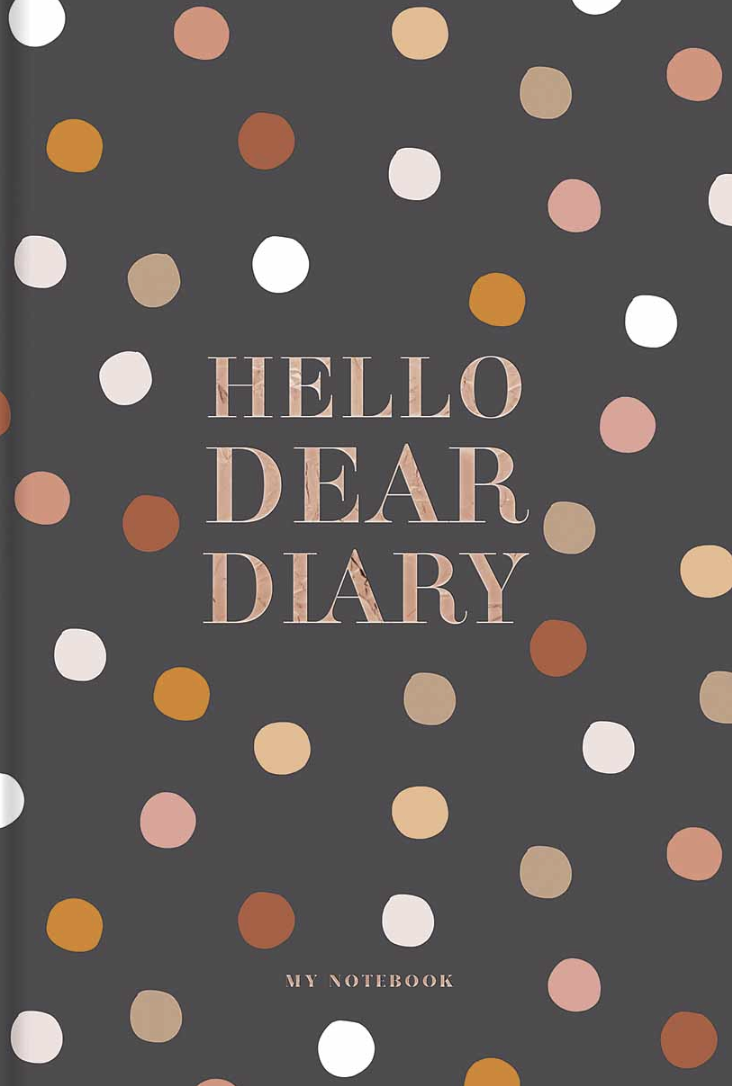 Зошит для записів у клітинку "Hello dear diary"