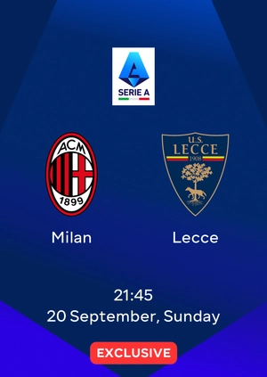 Milan — Lecce