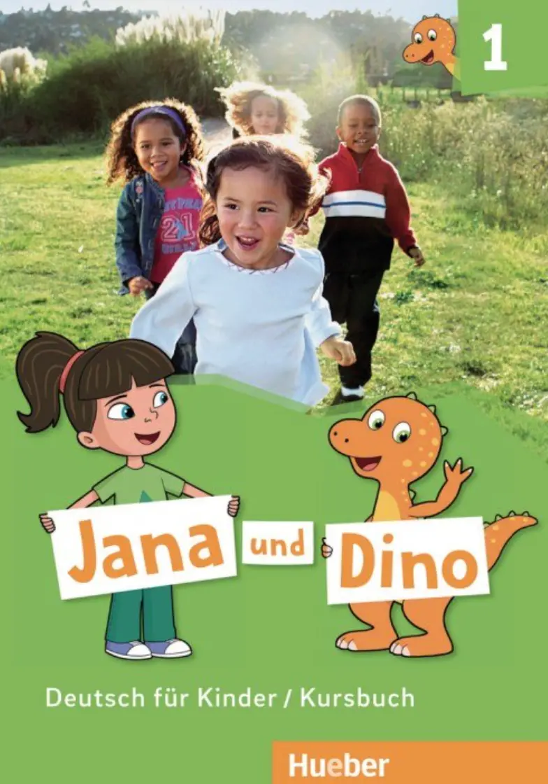 Обкладника "Jana und Dino 1, Kursbuch" Обкладинка "Jana und Dino 1, Kursbuch"