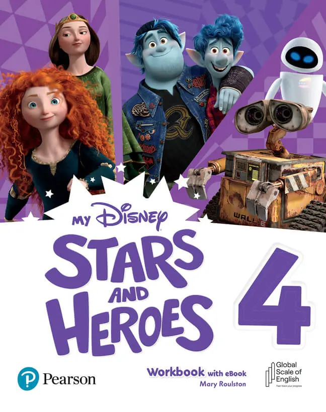 Обкладника "My Disney Stars and Heroes 4. Workbook +eBook" Обкладинка "My Disney Stars and Heroes 4. Workbook +eBook"