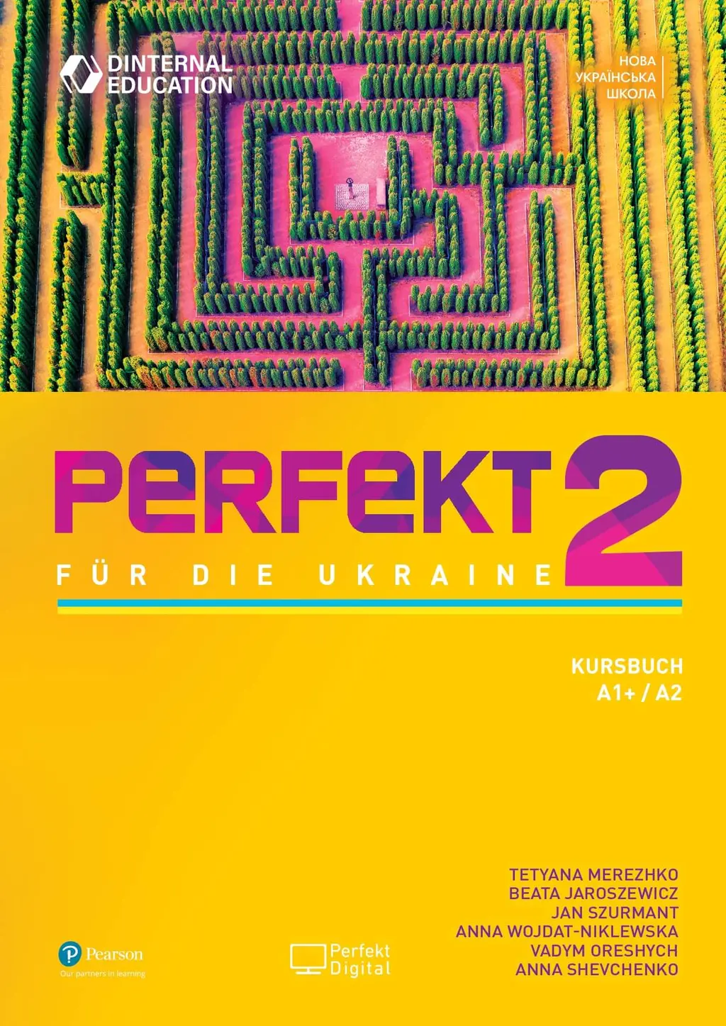 Обкладника "Perfekt für die Ukraine 2. Kursbuch" Обкладинка "Perfekt für die Ukraine 2. Kursbuch"