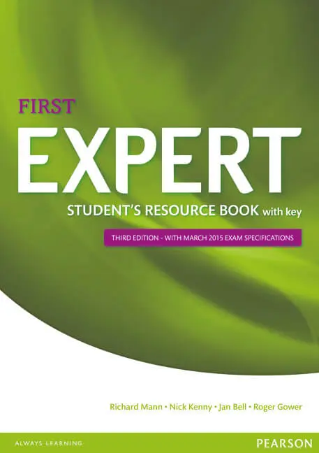 Обкладника "Expert First 3rd Ed. Workbook +Student's Resource +key" Обкладинка "Expert First 3rd Ed. Workbook +Student's Resource +key"