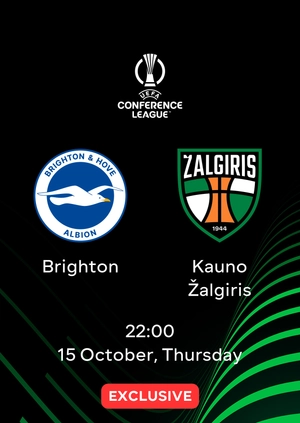 Brighton — Kauno Žalgiris