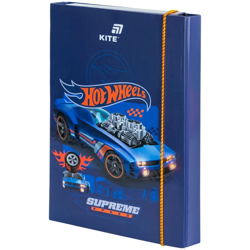 Папка для зошитів на гумці Kite Hot Wheels