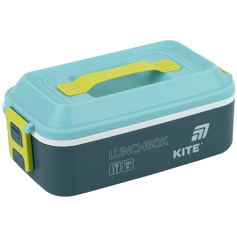 Ланчбокс Kite, 1000 мл (синій)
