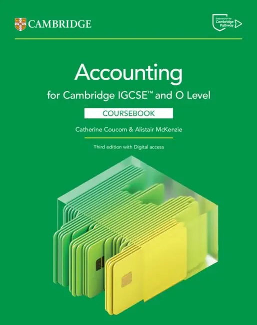 Cambridge IGCSE and O Level Accounting 3rd Edition Coursebook with Digital Access (2 Years)