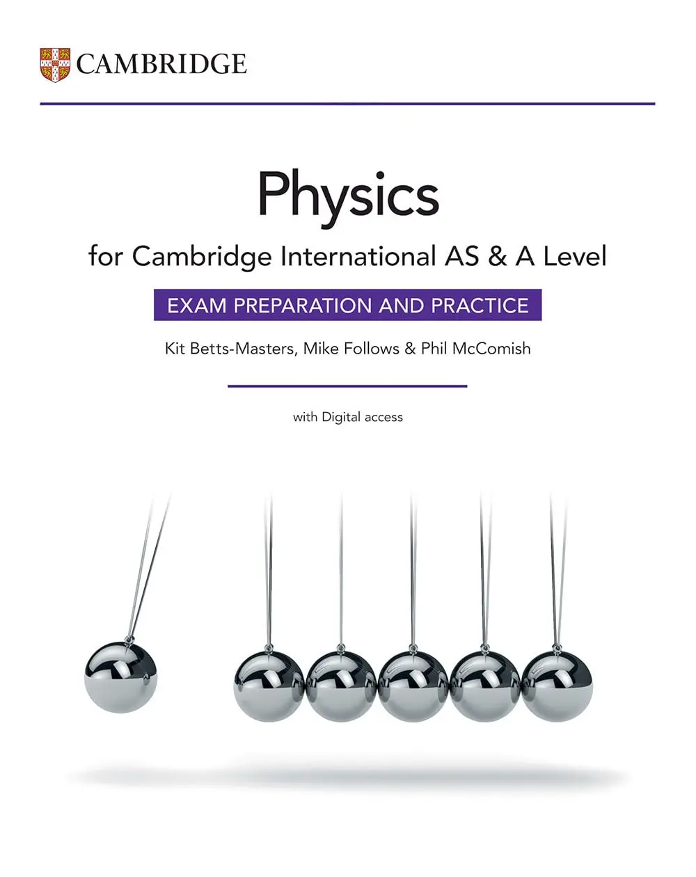 Обкладника "Cambridge International AS & A Level Physics Exam Preparation and Practice with Digital Access" Обкладинка "Cambridge International AS & A Level Physics Exam Preparation and Practice with Digital Access"
