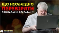 Що обов’язково потрібно перевіряти при наданні декларації