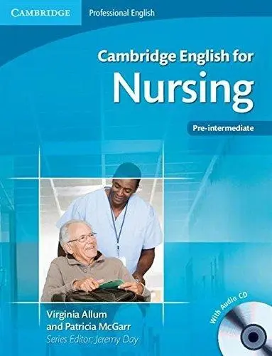 Обкладинка "Cambridge English for Nursing Pre-Intermediate SB with Audio CD"