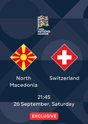 North Macedonia — Switzerland