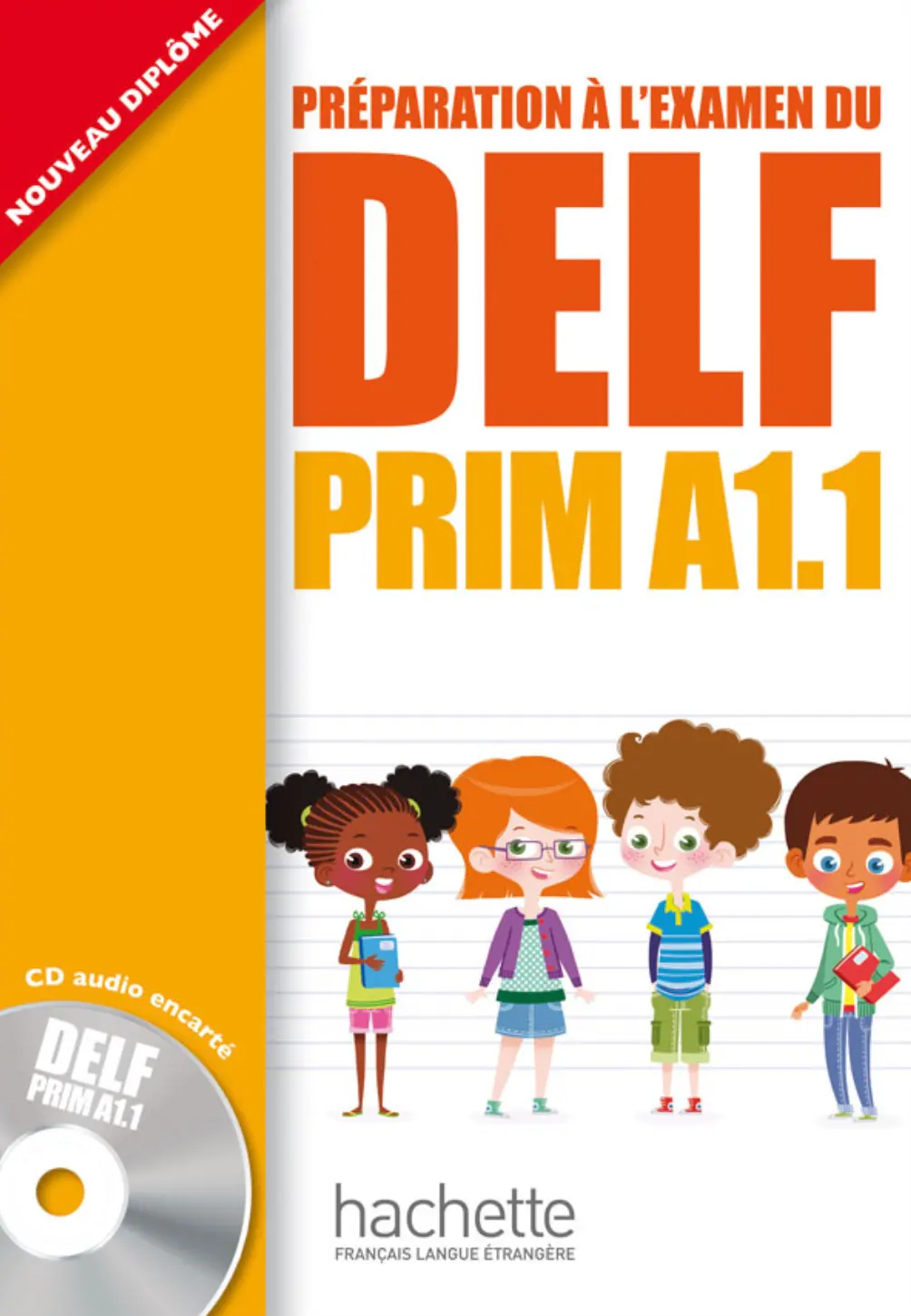 Обкладинка "DELF PRIM A1.1 Livre de l'eleve + CD audio"