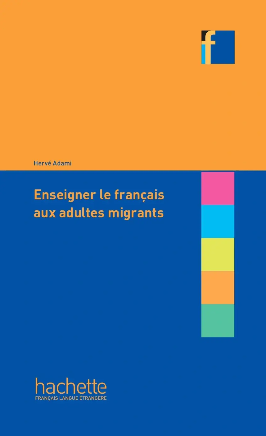 Обкладинка "Collection F. Enseigner le francais aux adultes migrants"