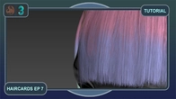 Realtime Hair for Games (haircards) | P7 | Ornatrix 3ds Max | Fibershop