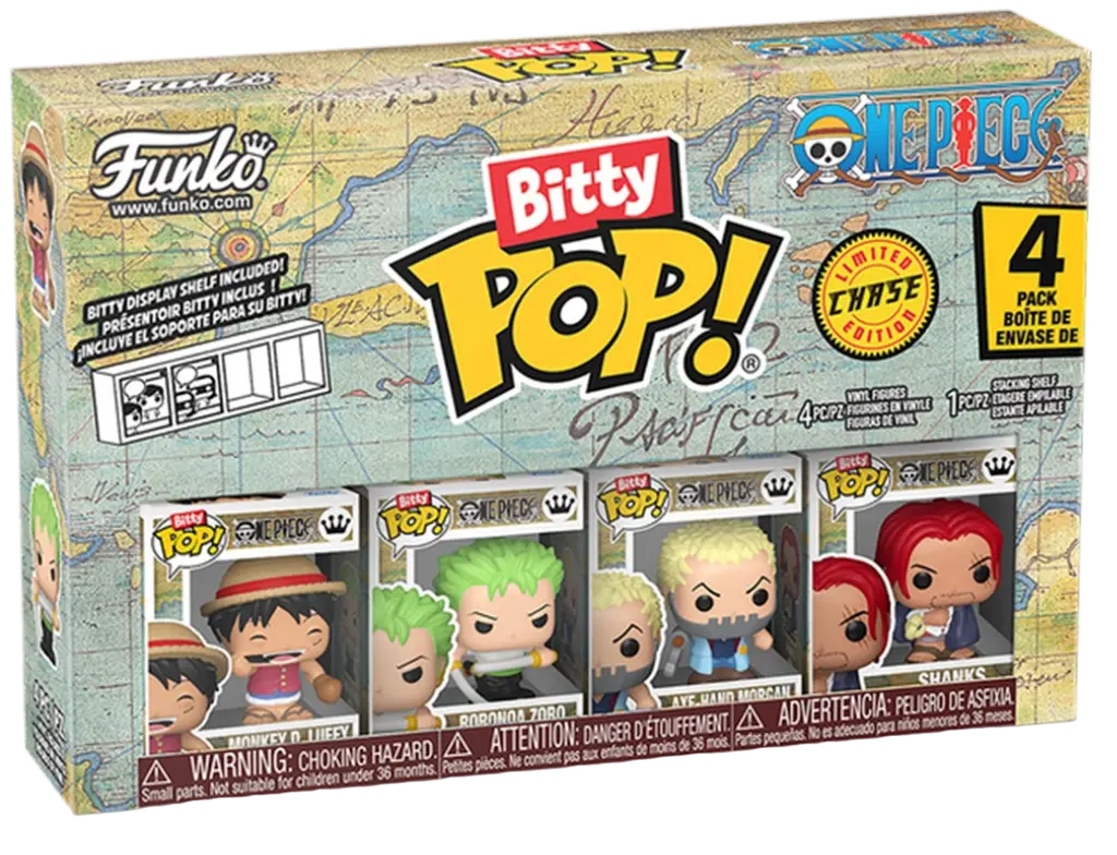 Обкладинка "Набір фігурок Funko Bitty Pop One piece Луффі"