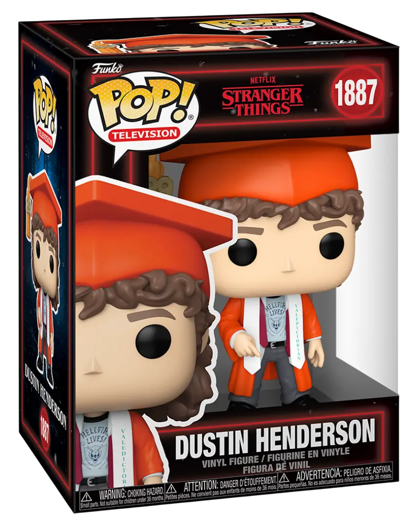 Фігурка Funko Pop Stranger Things S5 Дастін на випускному