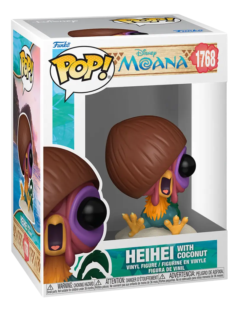 Обкладинка "Фігурка Funko Pop Disney Ваяна S3 Ай-Ай з кокосом"