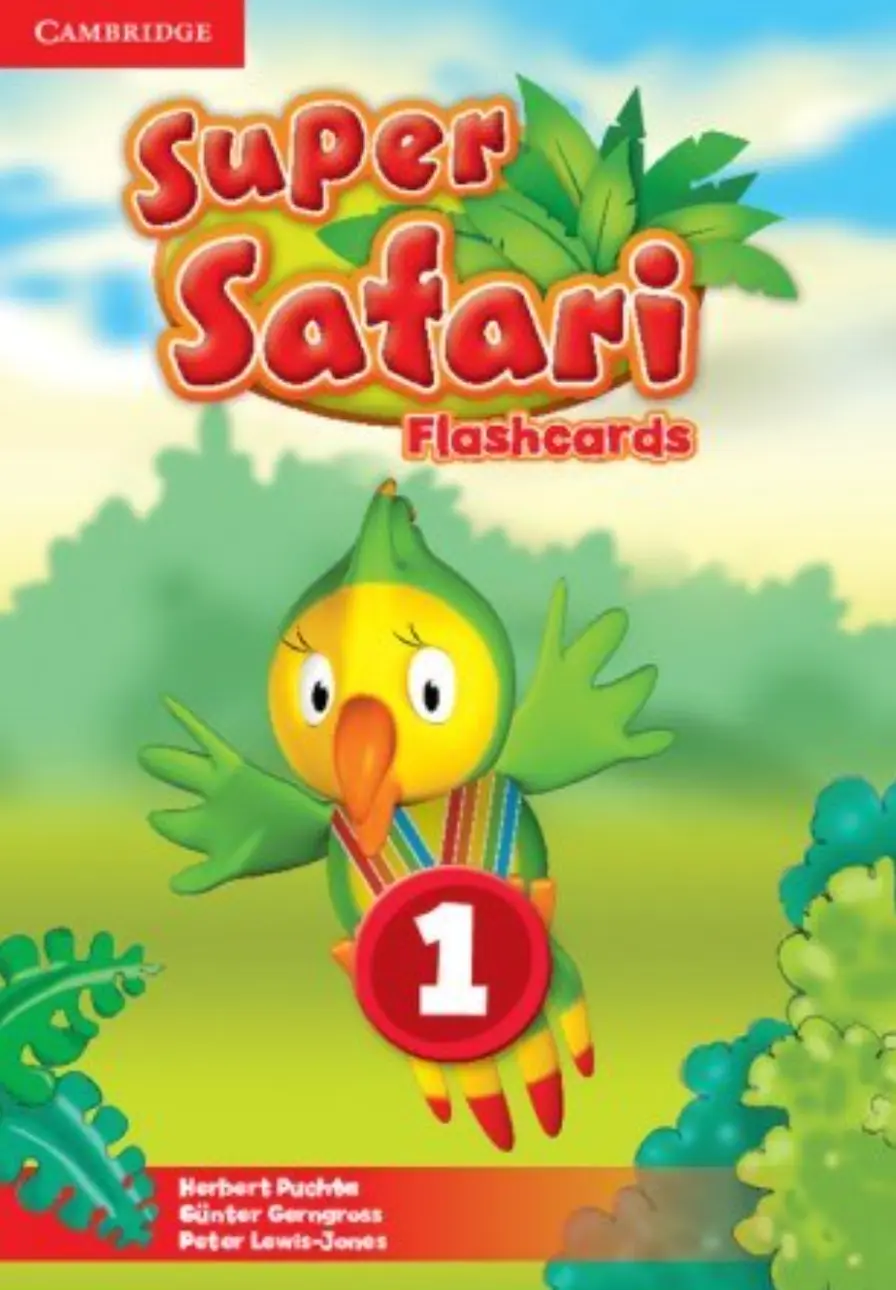 Обкладинка "Super Safari 1 Flashcards (Pack of 40)"