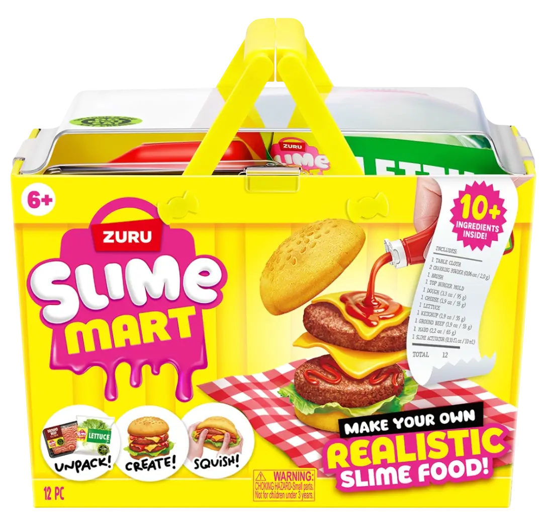 Ігровий набір Slime Mart Shopping Basket Бургер