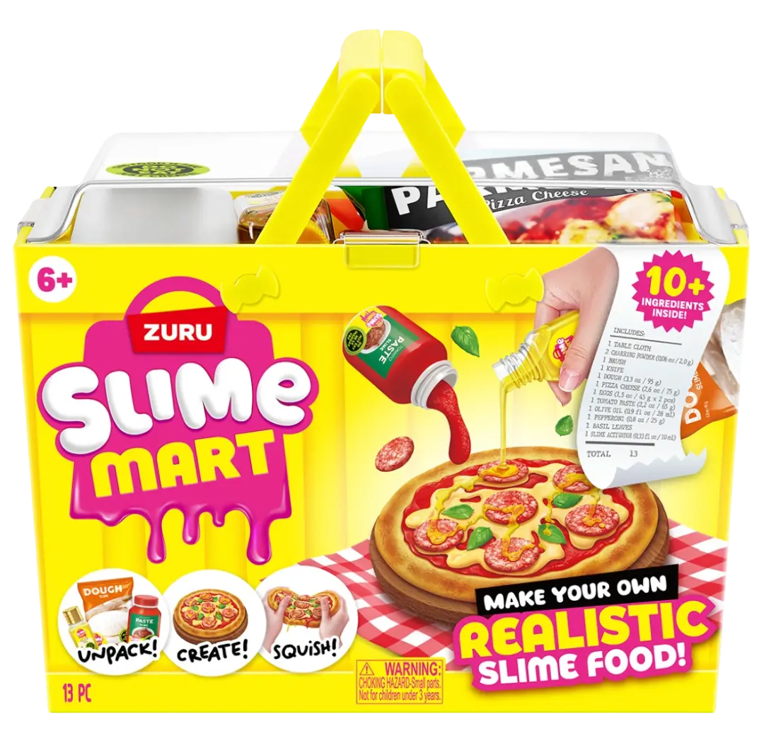 Ігровий набір Slime Mart Shopping Basket Піца