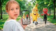 ИИ Фрукты в Реальной Жизни! Амелька Оживила Искусственные Фрукты!