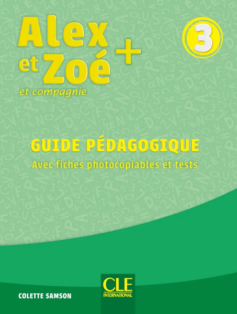 Обкладинка "Alex et Zoe+ 3 Guide pedagogique"