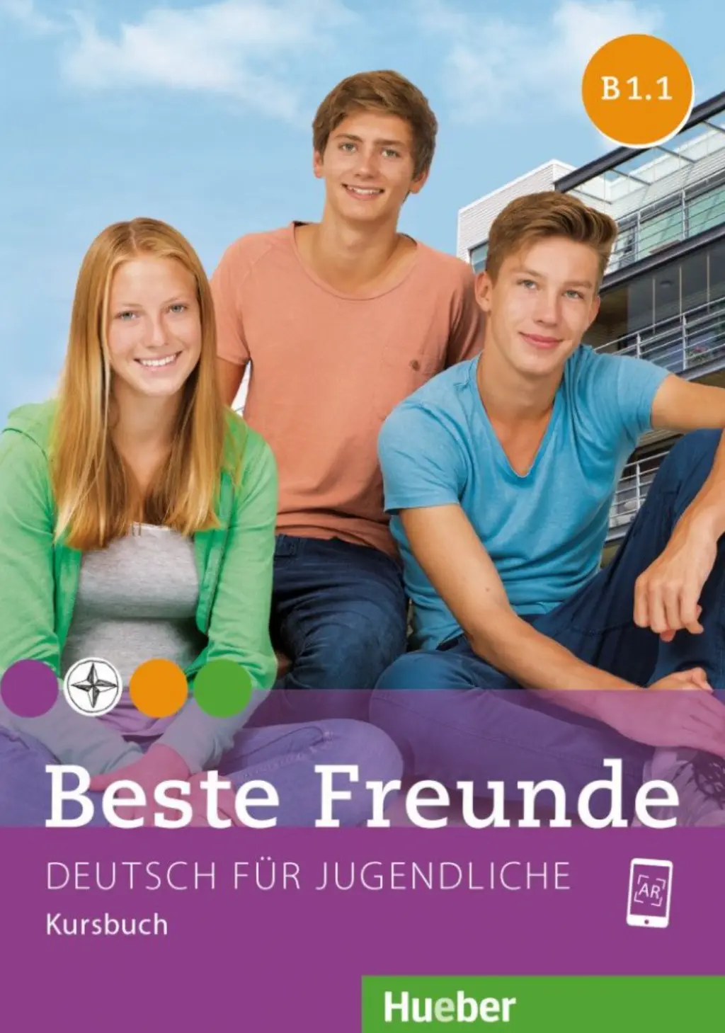 Обкладинка "Beste Freunde B1.1. Kursbuch"