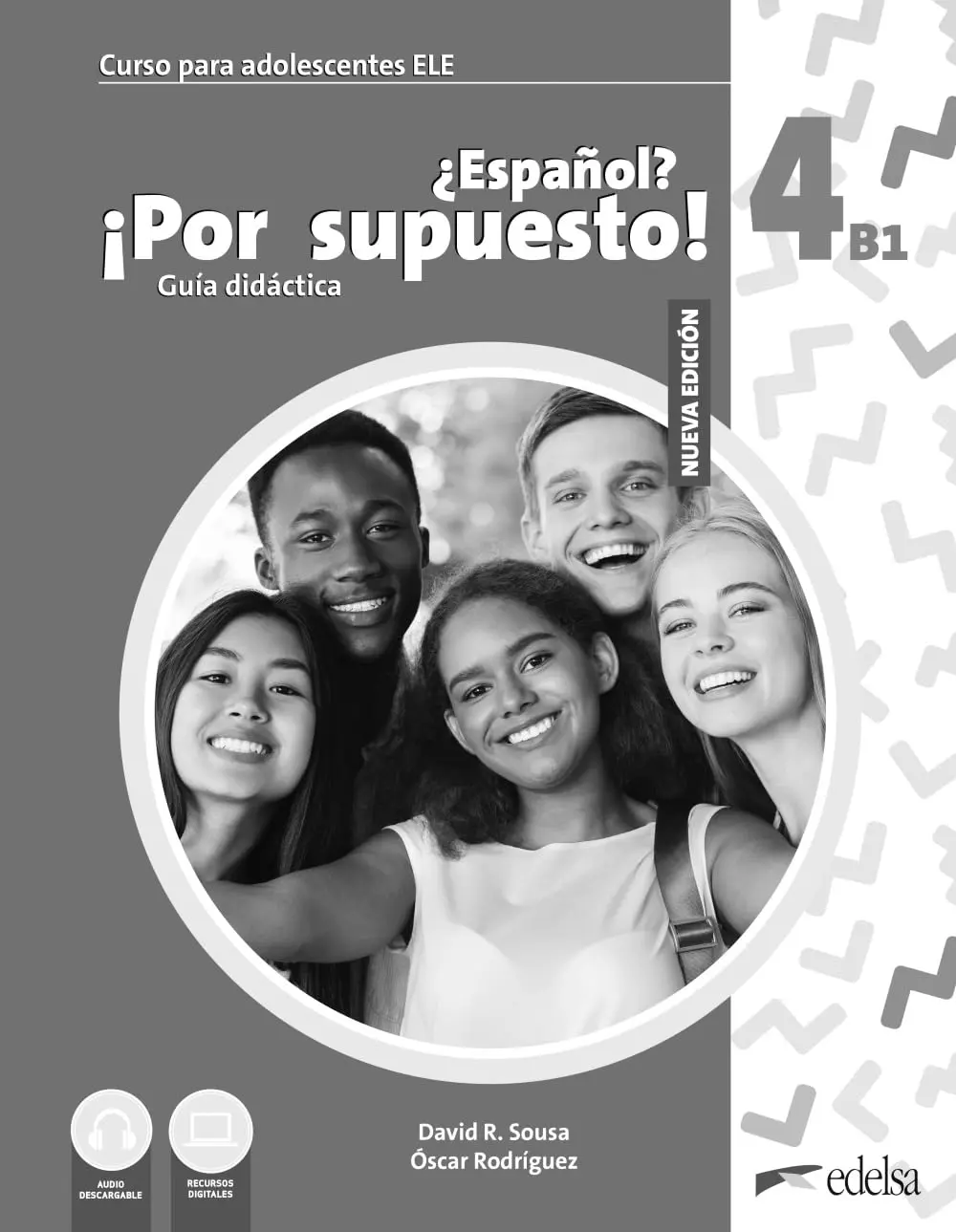 Обкладинка "Espanol Por supuesto Nuevo 4 (B1) Guía didáctica"