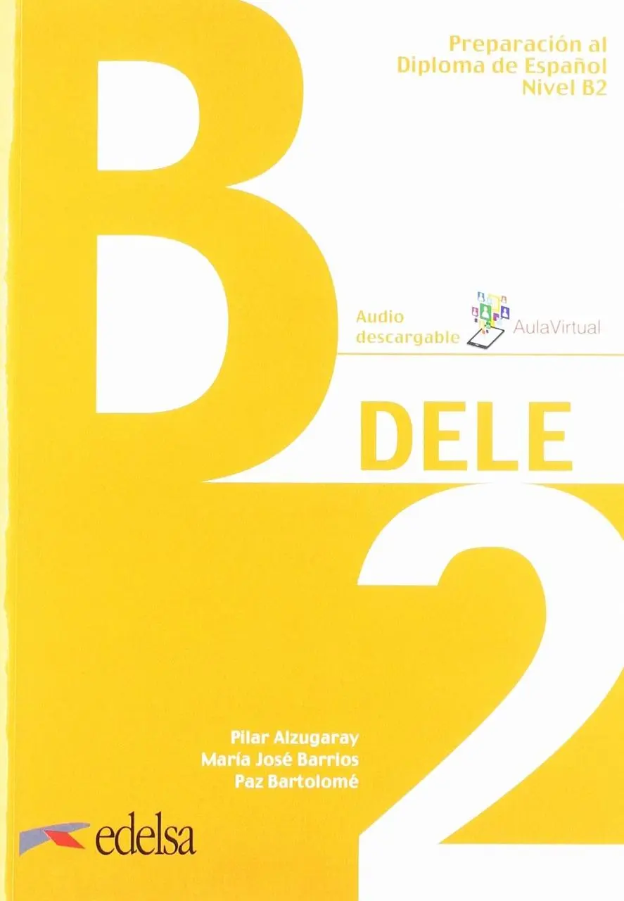 Обкладинка "Preparación al DELE B2 Libro del alumno + audio descargable"