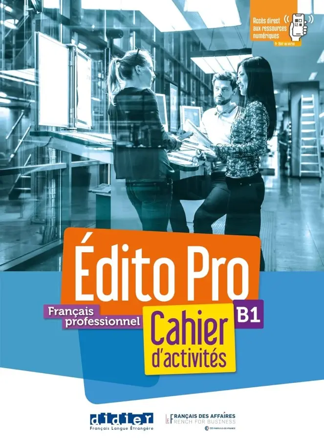 Обкладинка "Edito Pro B1 Cahier d'activités + CD mp3"