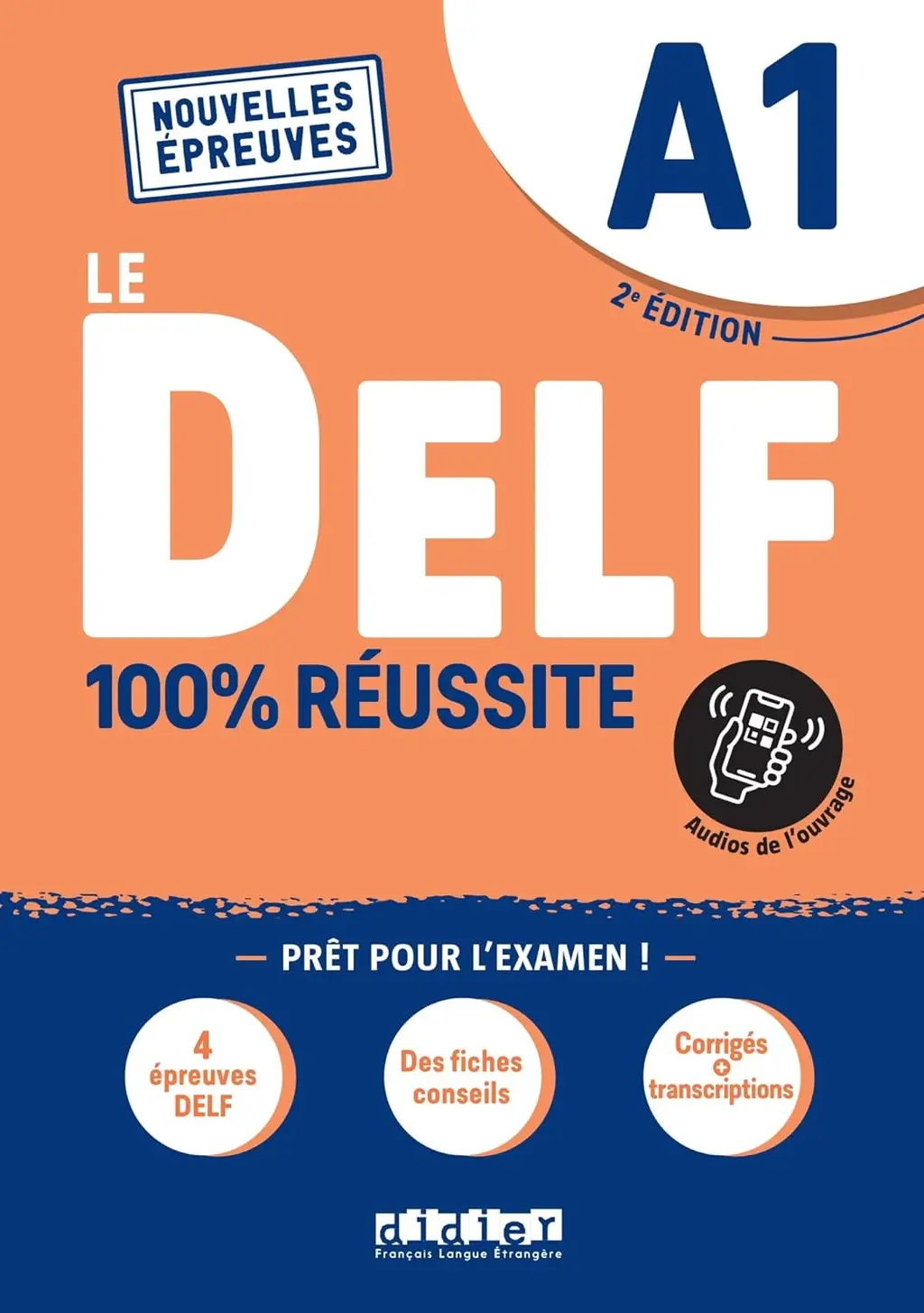 Обкладинка "Le DELF A1 100% reussite Livre + Onprint App"