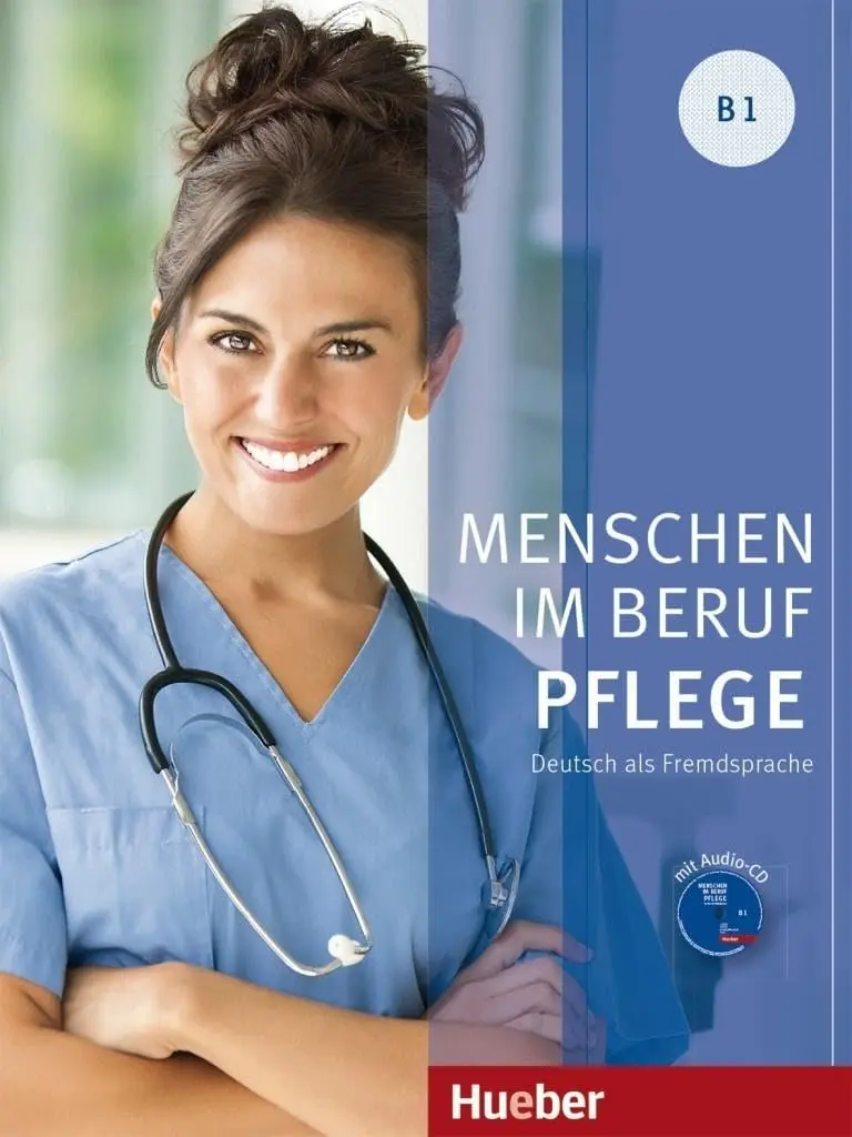 Обкладинка "Menschen im Beruf Pflege B1. Kursbuch+CD"