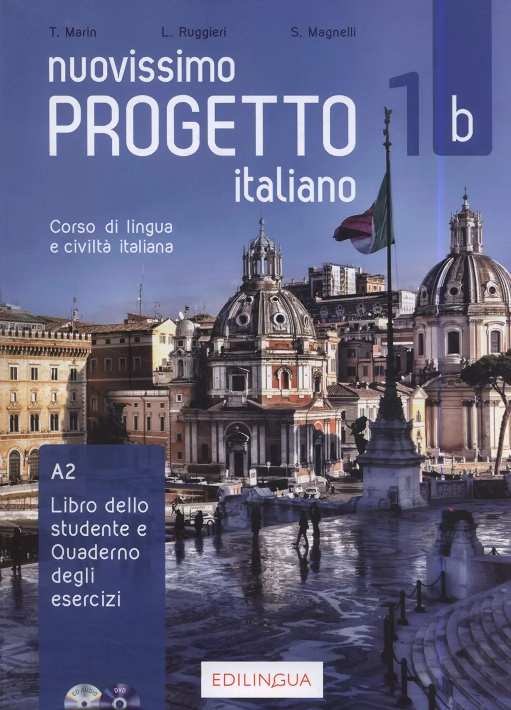 Обкладника "Progetto Italiano Nuovissimo 1B (A2) Libro&Quaderno + Audio + Video Gratis" Обкладинка "Progetto Italiano Nuovissimo 1B (A2) Libro&Quaderno + Audio + Video Gratis"