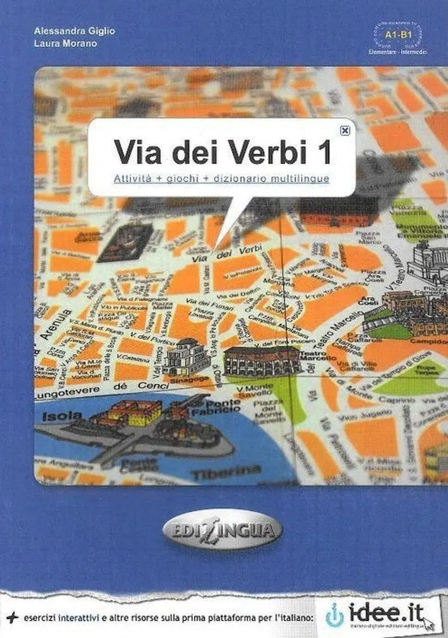 Обкладинка "Via Dei Verbi Volume 1 (A1-B1)"