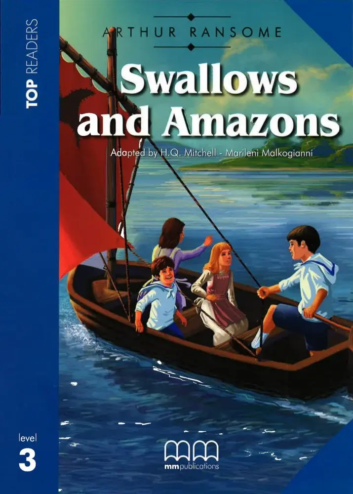 Обкладника "TR3 Swallows and Amazons Pre-Intermediate Book with CD" Обкладинка "TR3 Swallows and Amazons Pre-Intermediate Book with CD"