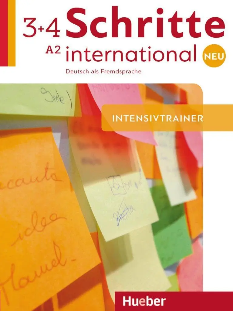 Обкладника "Schritte international Neu 3+4. Intensivtrainer + CD" Обкладинка "Schritte international Neu 3+4. Intensivtrainer + CD"