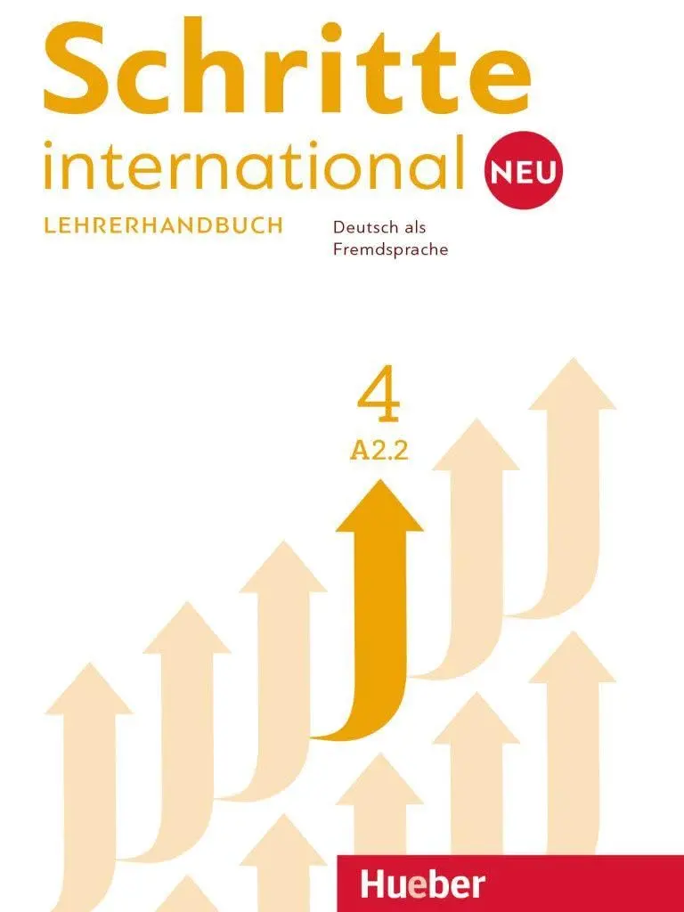 Обкладника "Schritte international Neu 4. Lehrerhandbuch" Обкладинка "Schritte international Neu 4. Lehrerhandbuch"