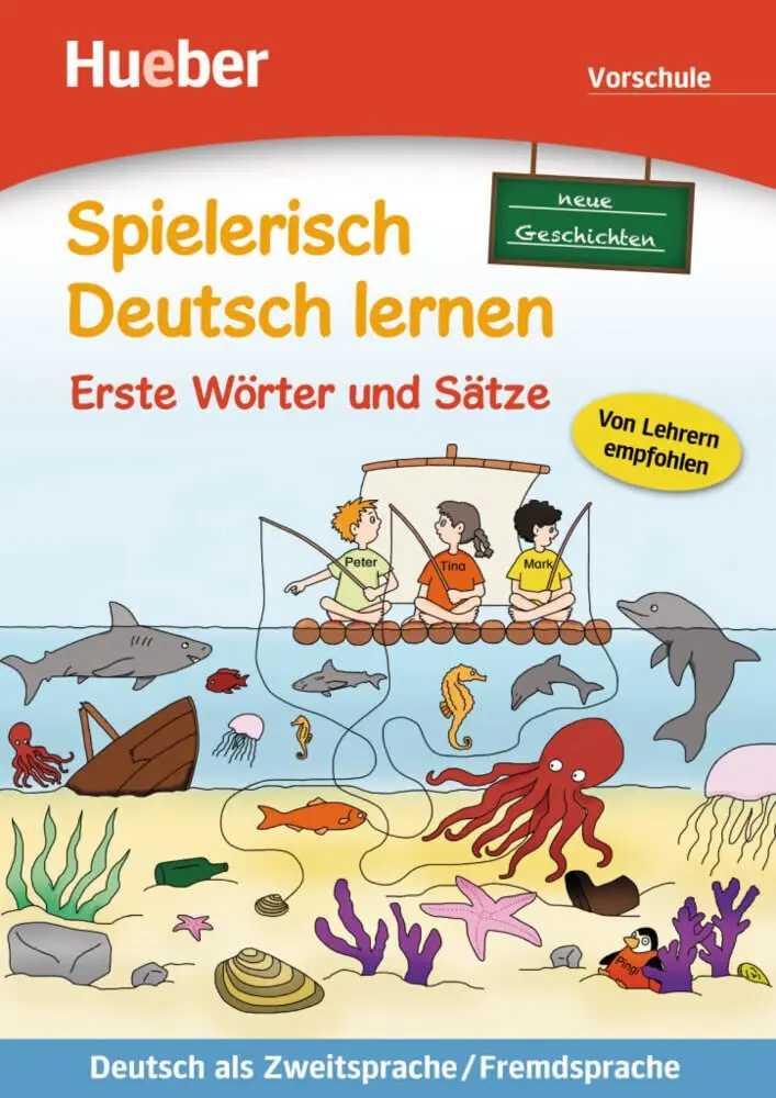 Spielerisch Deutsch lernen. Ersten Wortern und Satze